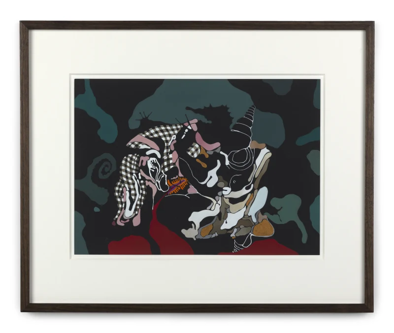 Rivane Neuenschwander Trôpego Trópico (Xadrez) [Dark Tropics (Plaid)], 2022