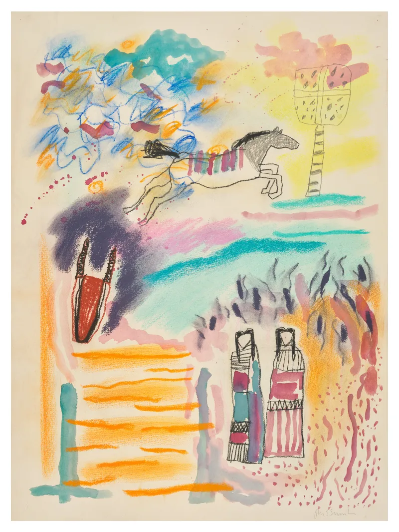 Jaune Quick-to-See Smith Charlo Series #19, 1987