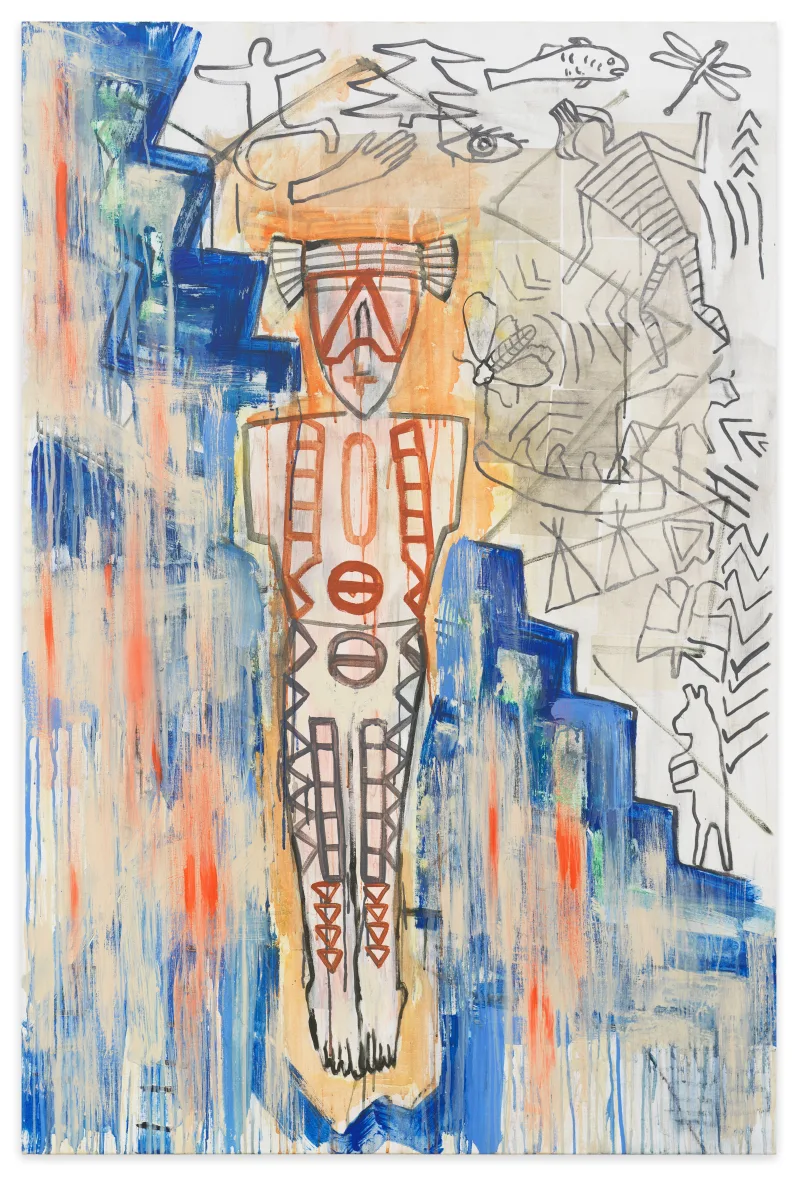 Jaune Quick-to-See Smith Tierra Madre: Wilma Mankiller, 2024–2025