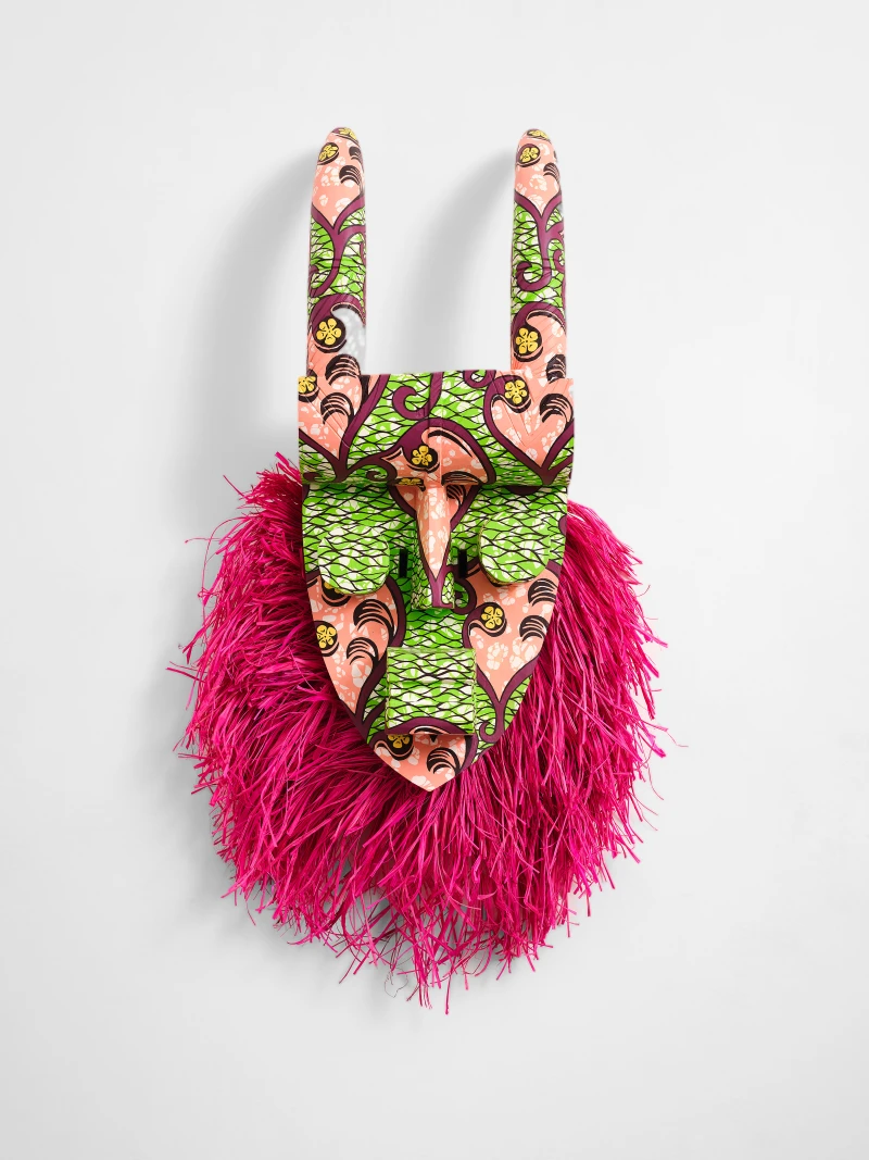 Yinka Shonibare Hybrid Mask (Kru) II, 2022