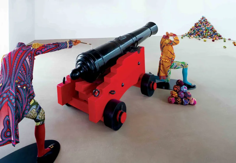Yinka Shonibare Cannonball Heaven, 2011