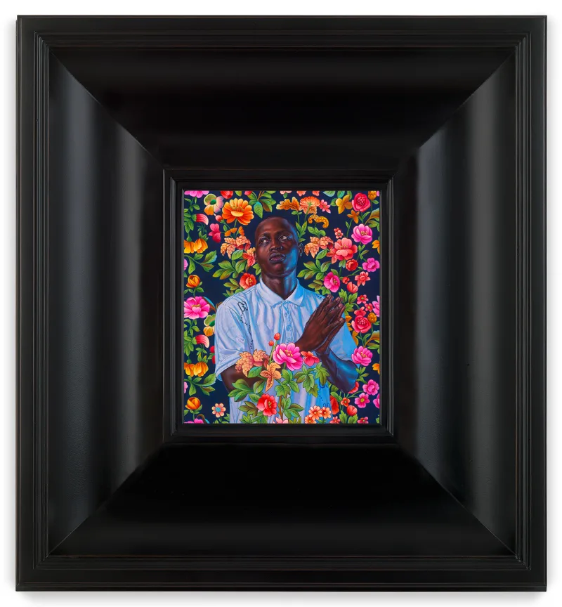 Kehinde Wiley Portrait of Amusa Abdulhakeem II, 2024