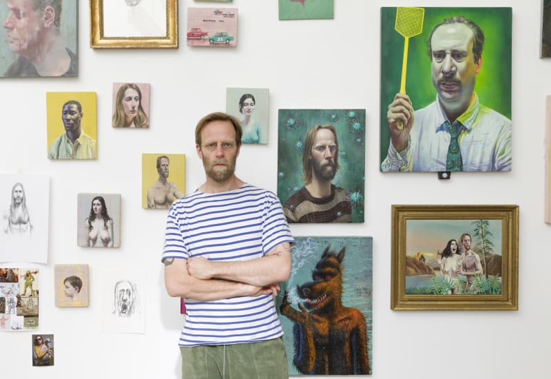 Stuart Pearson Wright featured in Witches, shamans and grims: why the occult is on the rise in the art world
