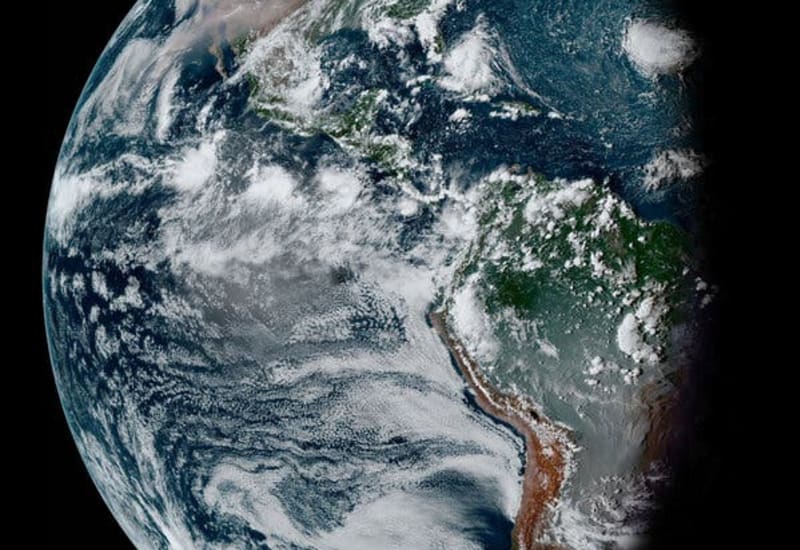 Michael Benson's article Watching Earth Burn published in The New York Times