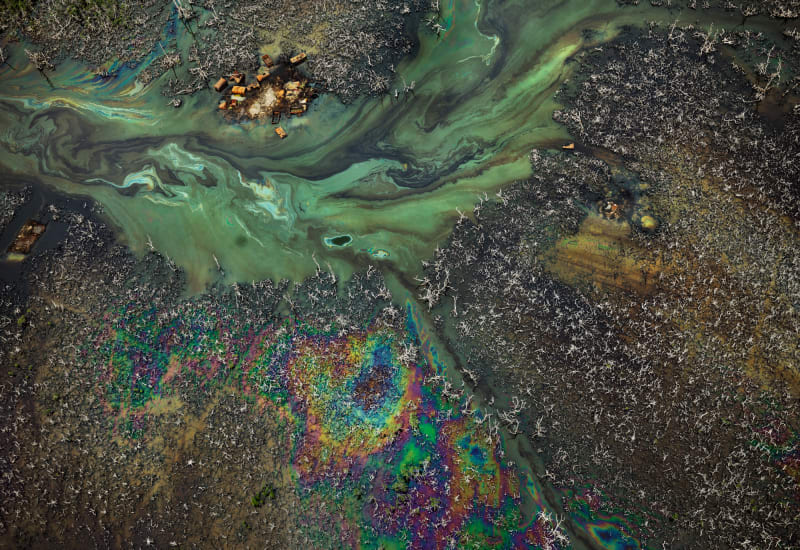 Edward Burtynsky featured in The Independent