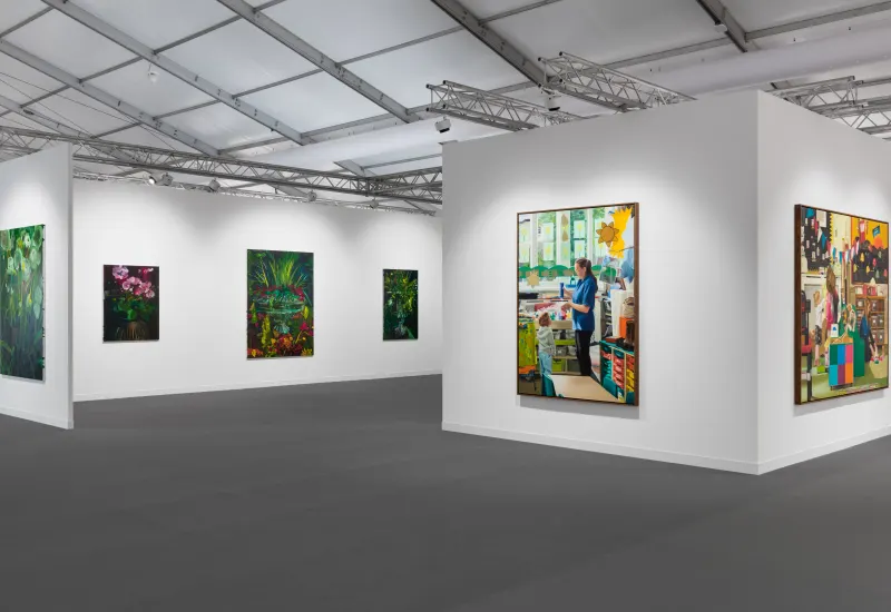 Frieze London Caroline Walker and Clare Woods