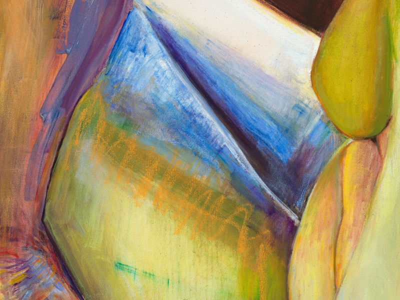 <font color="#777777">Joan Semmel, <i>Armed</i>, 2020 (detail)</font><br>