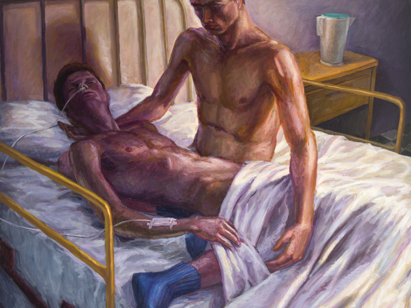 <font color="#777777">Hugh Steers<em>, Hospital Bed</em>, 1993</font>