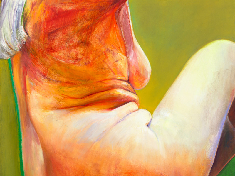 <font color="#777777">Joan Semmel, <em>Curve</em>, 2020 (detail)              <br><br>                                                                                                                                           </font><br>
