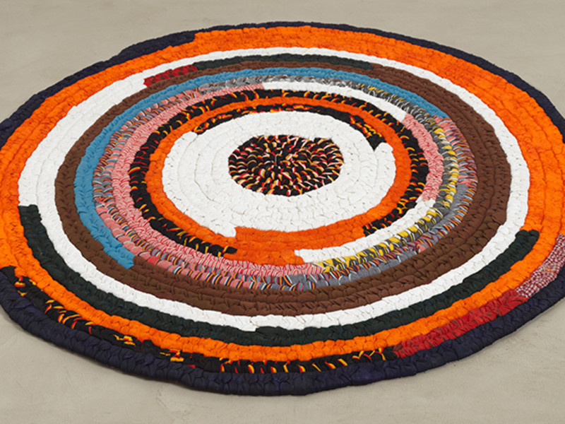<font color="#777777">Harmony Hammond, <i>Floorpiece V</i>, 1973</font>