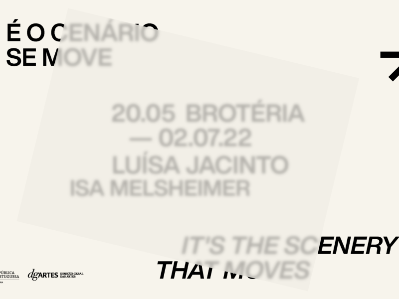 <b>Isa Melsheimer </b>and Luísa Jacinto<br>It's The Scenery That Moves<br>