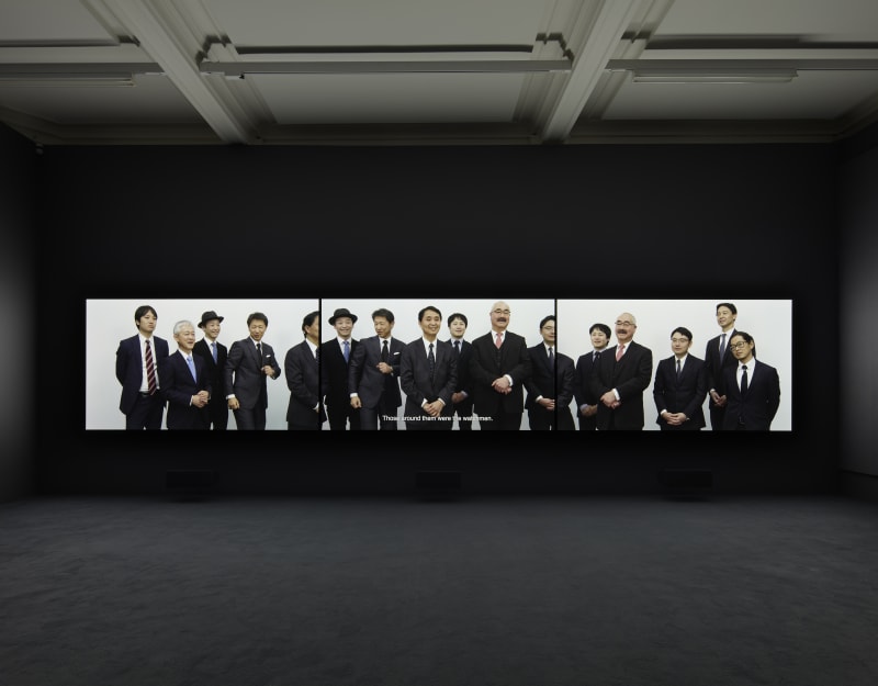installation view, Nightwatching, Rineke Dijkstra, MGG London