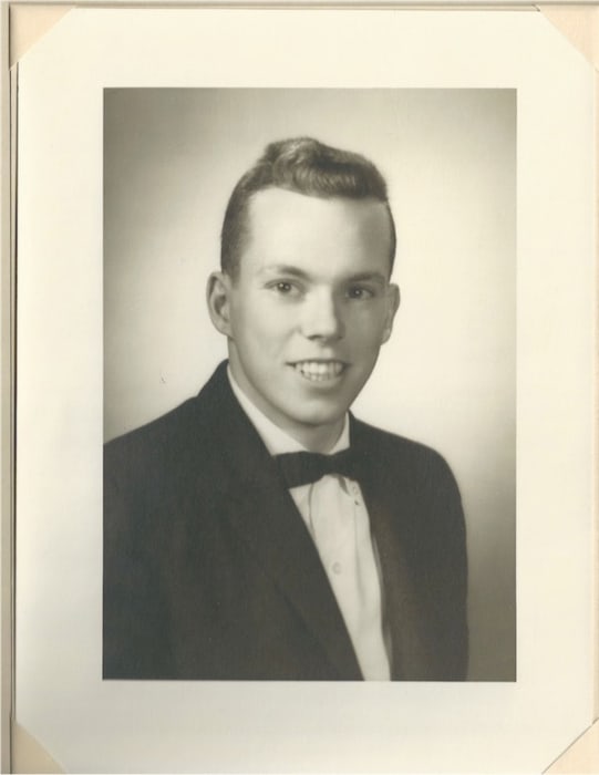 Paul Laffoley, 1953. High School Graduation