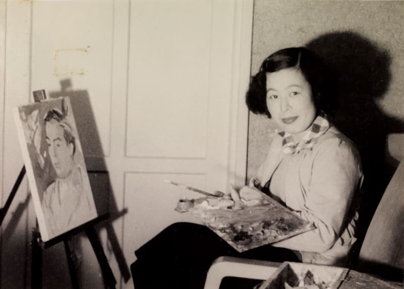 Teruko Yokoi, 1949. Tokyo