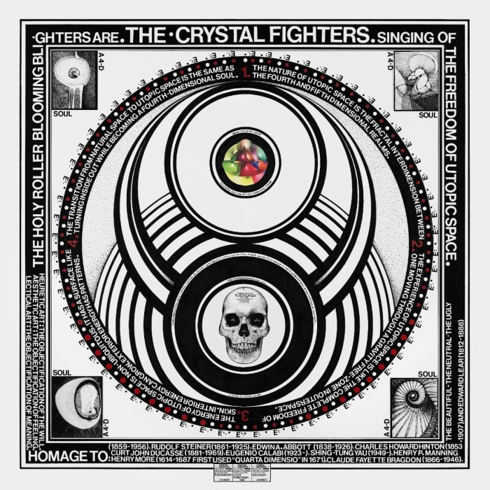 Paul Laffoley, 2013. Crystal Fighters Cover