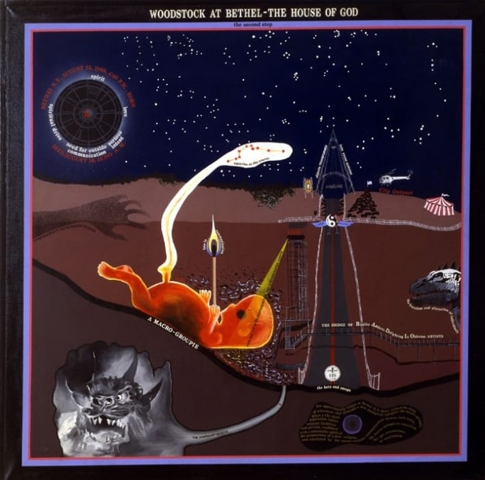 Paul Laffoley, 1969. Woodstock at Bethel