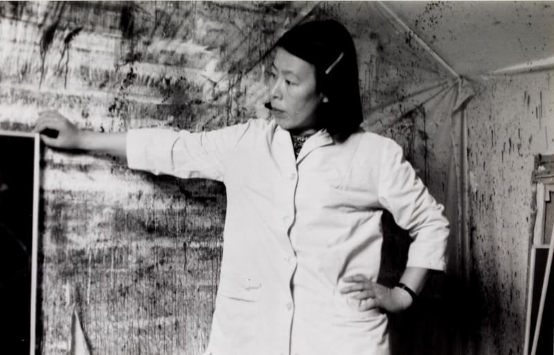 Teruko Yokoi, 1963. Studio in Bern