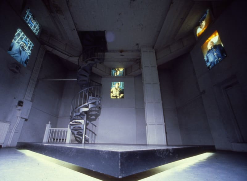 Dennis Adams, 1988. The Clocktower, NY. "Street Gods/Low Rise", 1988