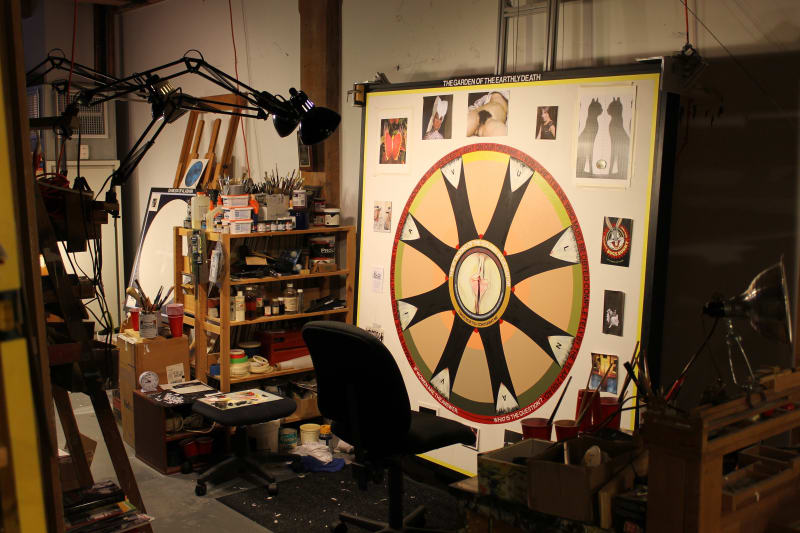 Paul Laffoley, 2014. The Garden of Earthly Death