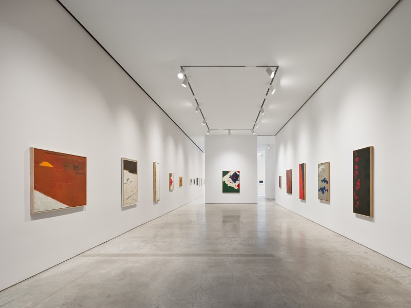 Teruko Yokoi, 2024. Marlborough Gallery New York, Installation View, Olympia Shannon