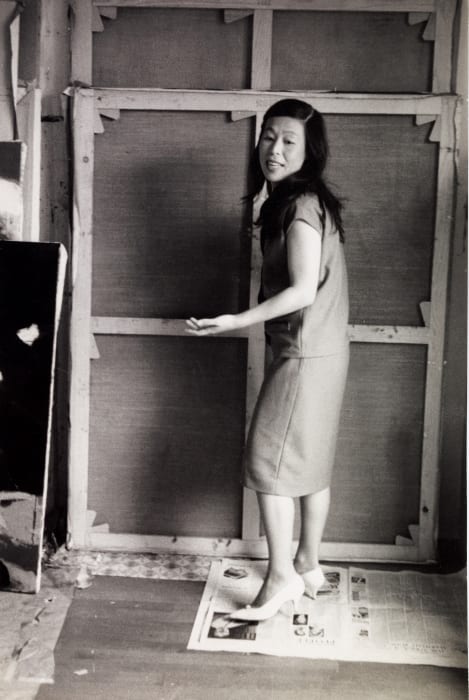 Teruko Yokoi, 1960. Studio in Paris