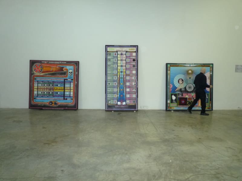 Paul Laffoley, 2009. Palais du Tokyo