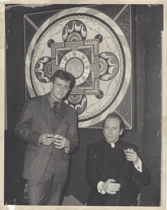Paul Laffoley, 1975. Manteca Gallery. "Homage to Jung"