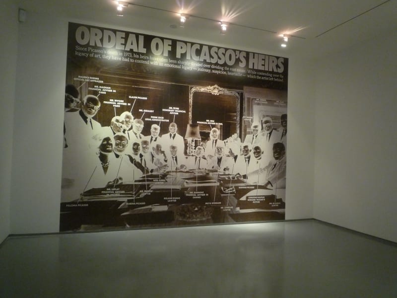 Antoni Muntadas, 2012. The Ordeal of Picasso’s Heirs
