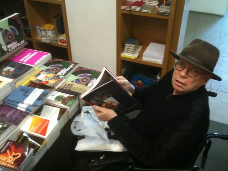 Paul Laffoley, 2011. Hamburger Bahnhof, booksigning in Berlin