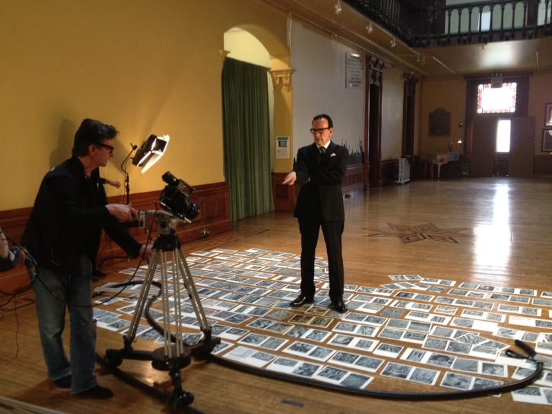 Dennis Adams, 2012. Filming of "Malraux’s Shoes", 2012