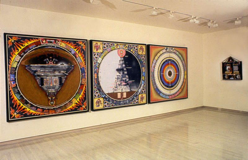 Paul Laffoley, 1985. Stux Gallery, Boston