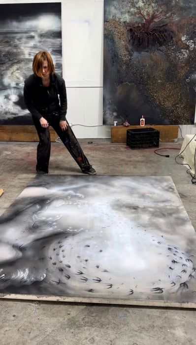 Yulia Pinkusevich, 2023. Studio
