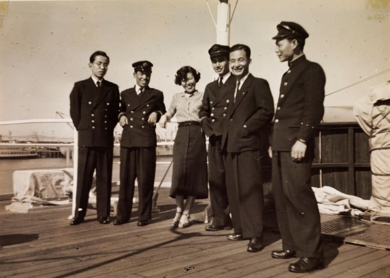 Teruko Yokoi, 1953-54. Ship to San Francisco