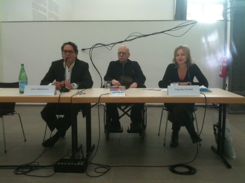 Paul Laffoley, 2011. Hamburger Bahnhof with Udo Kittleman and Claudia Dichter