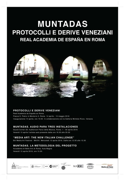 Antoni Muntadas, 2016. Derive Veneziani, Real Academia de España en Roma