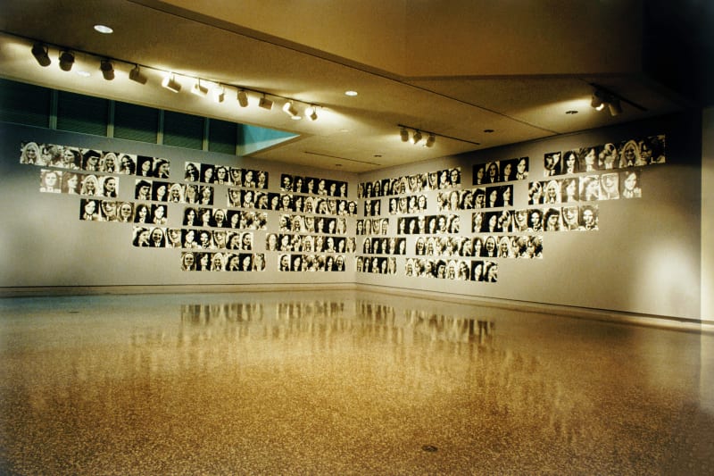 Dennis Adams, 1979. Minneapolis College of Art and Design. "Patricia Hearst A thru Z", 1979