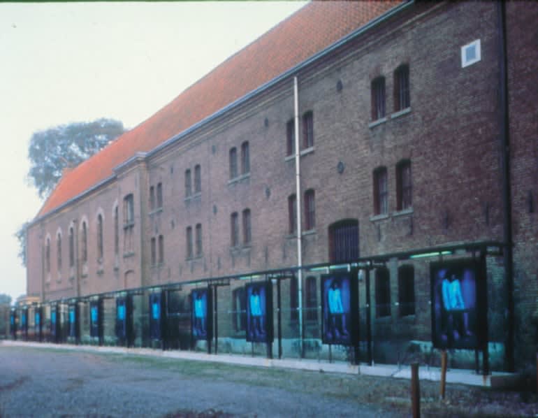 Dennis Adams, 1990. Hoorn, The Netherlands. "Terminus II", 1990