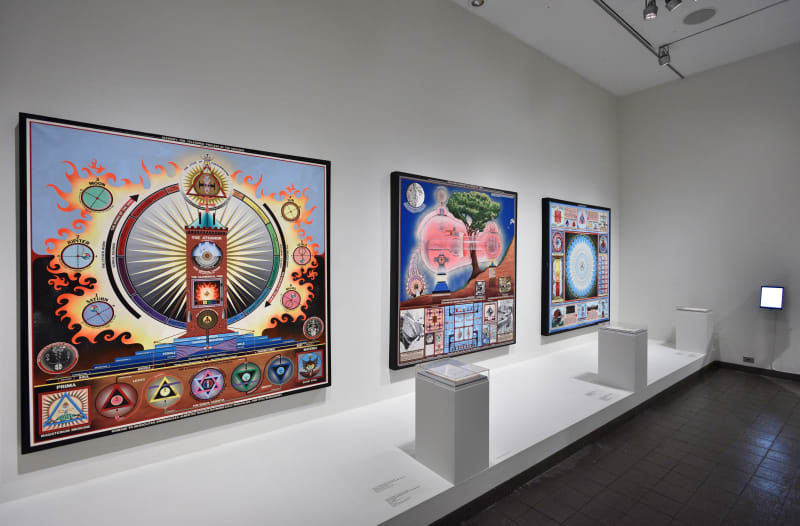 Paul Laffoley, 2018. American Folk Art Museum, NY