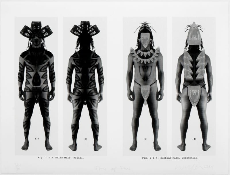 Willie Cole, Men of Iron, 2004