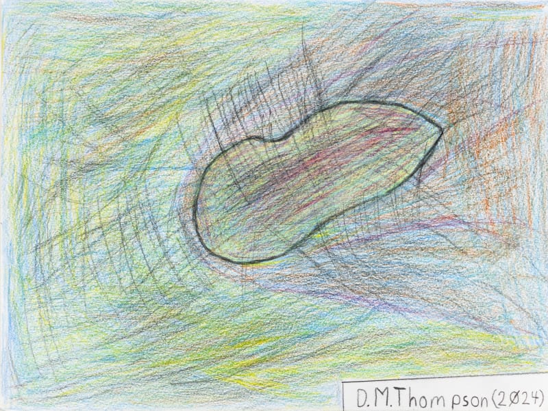 Dave Thompson, Arrokoth Burning in the Sky, 2024