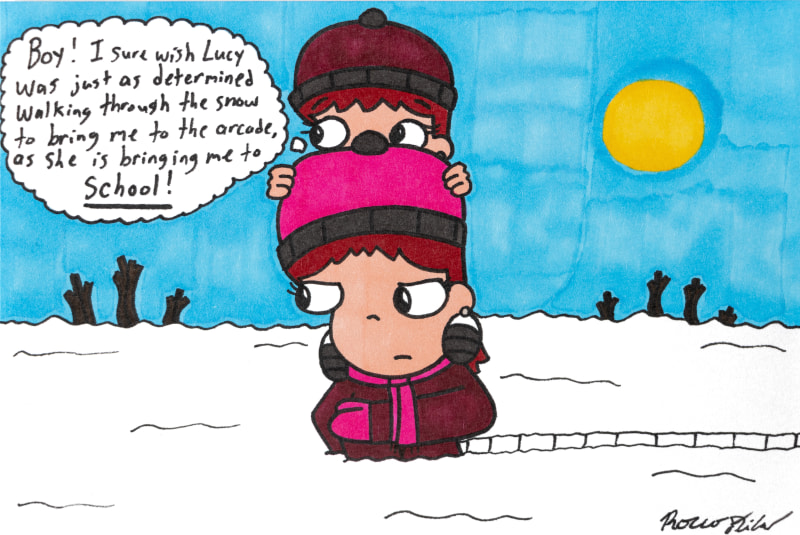 Rocco DiCaro, Dashing Through the Snow, 2024