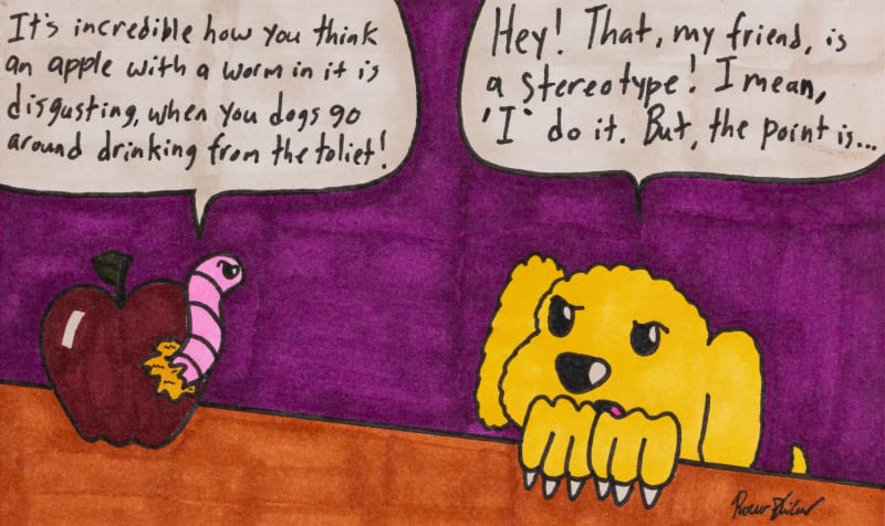 Rocco DiCaro, Puppy vs. Worm , 2024