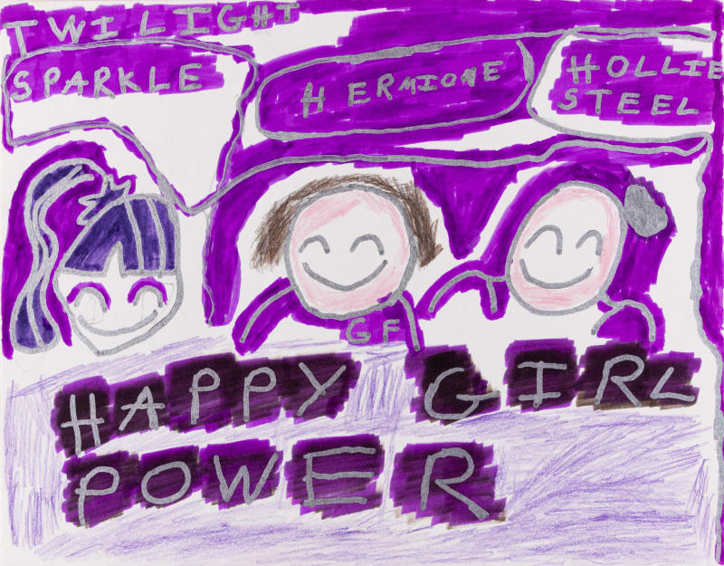 Ted Hamel, Happy Girl Power, 2019