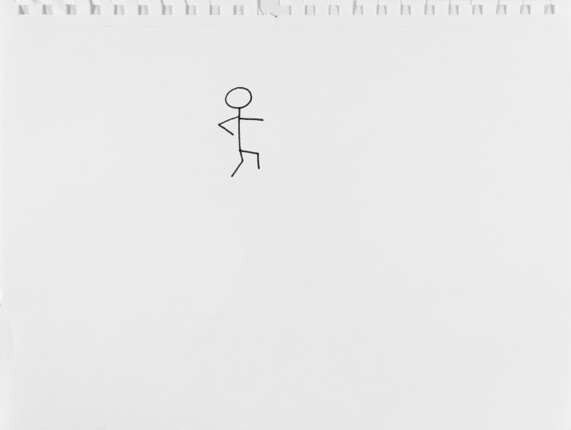 Rocco DiCaro, Untitled (Stick-Man), n.d.