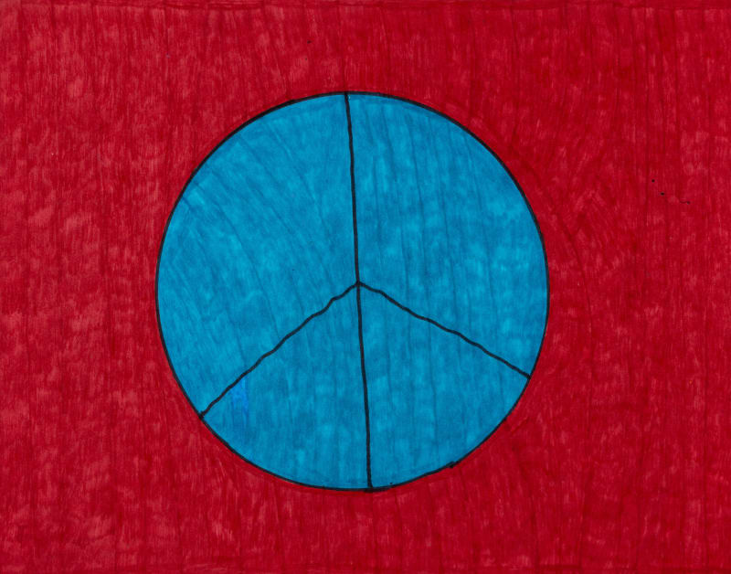 Bill Lilly, Peace Sign, 2022