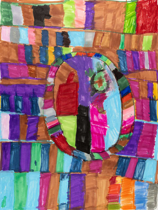 Christianne Msall, god bless my house coordinator for my art work, 2024