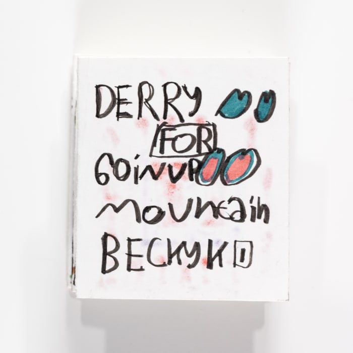 Rebecca Kubica, Derry for 60 in Up Mountain Becky I, nd