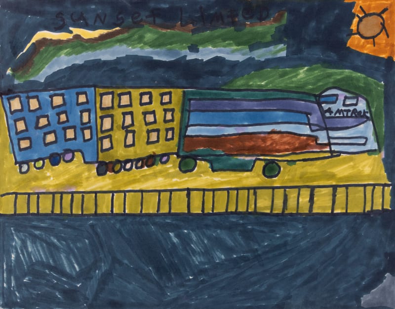 Ted Hamel, Sunset, 2018