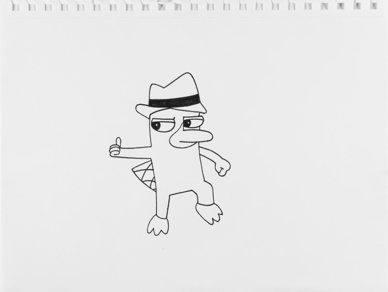 Rocco DiCaro, Untitled (Perry the Platypus) , n.d.