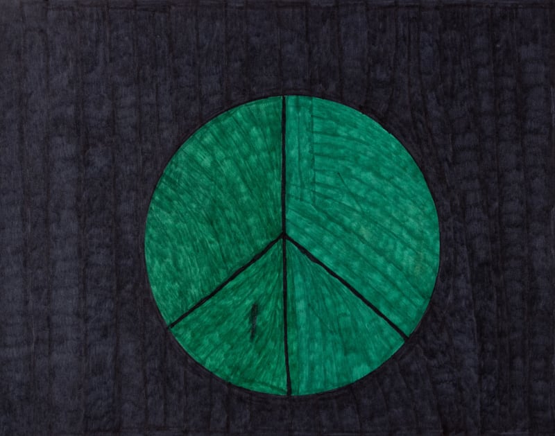 Bill Lilly, Peace Sign, 2022